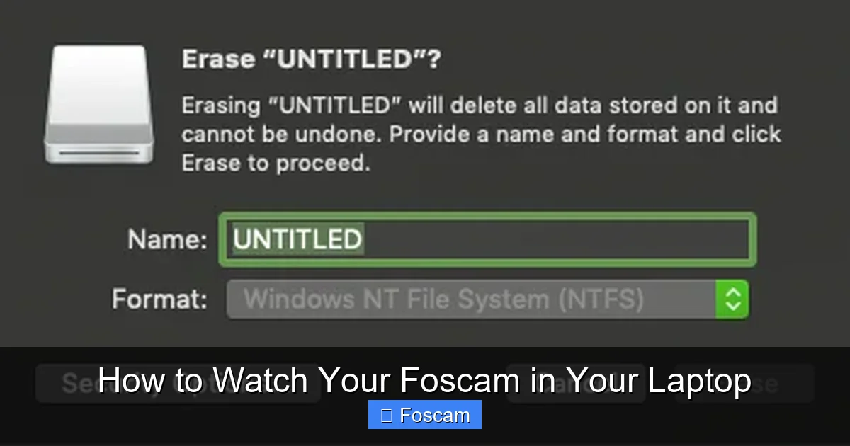 How to Watch Your Foscam in Your Laptop