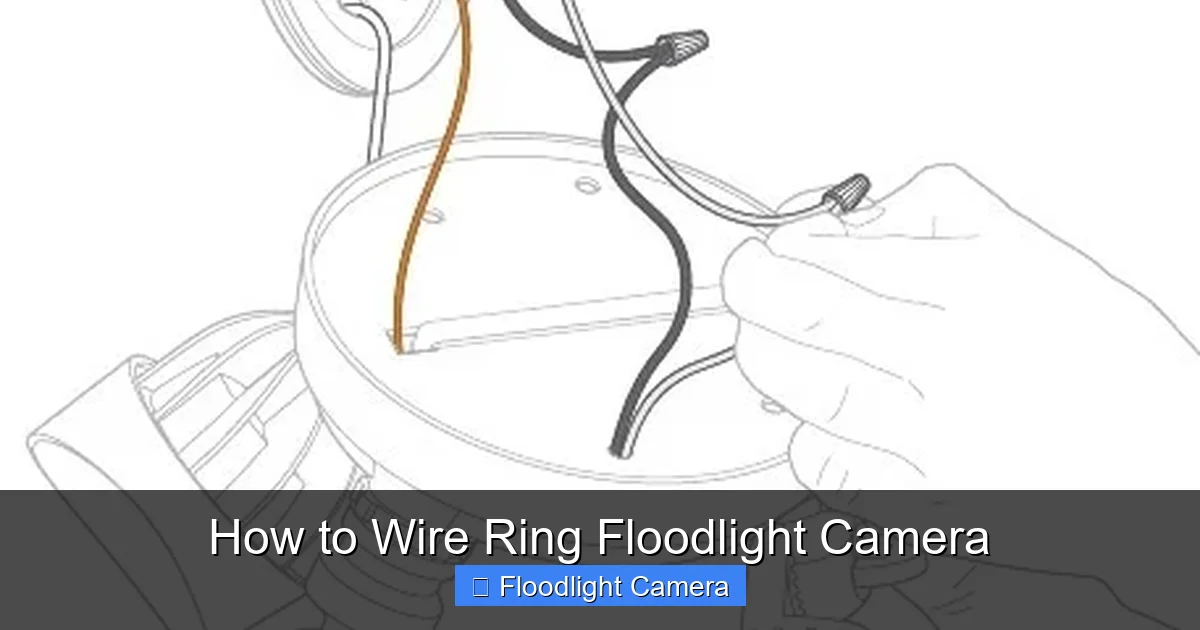 How to Wire Ring Floodlight Camera