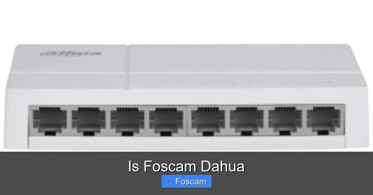 Is Foscam Dahua