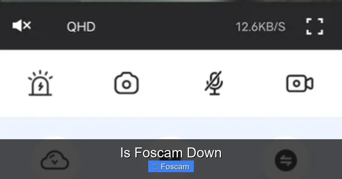Is Foscam Down