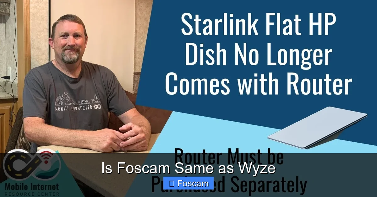 Is Foscam Same as Wyze