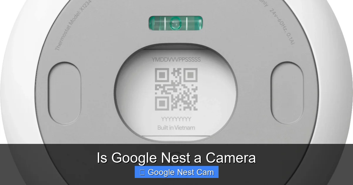 Is Google Nest a Camera