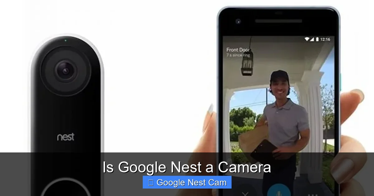 Is Google Nest a Camera
