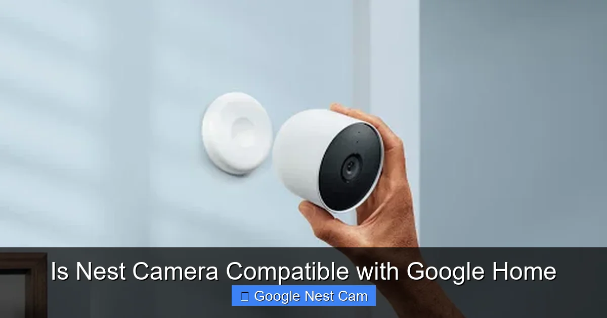 Is Nest Camera Compatible with Google Home