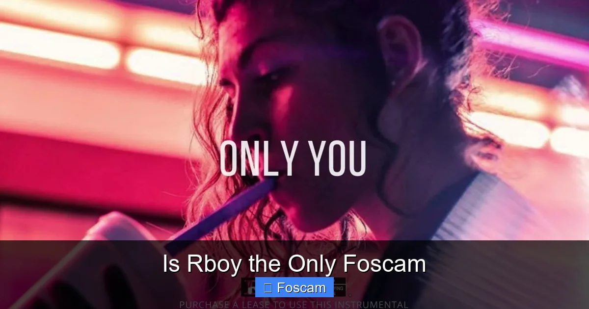 Is Rboy the Only Foscam