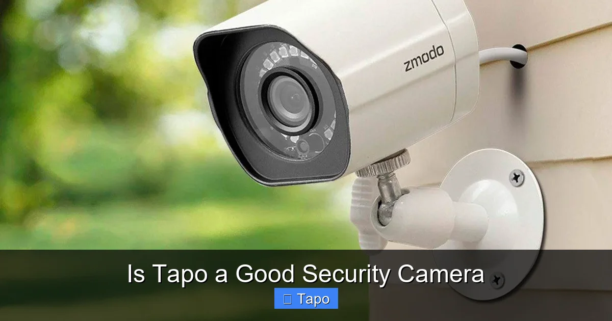 Is Tapo a Good Security Camera