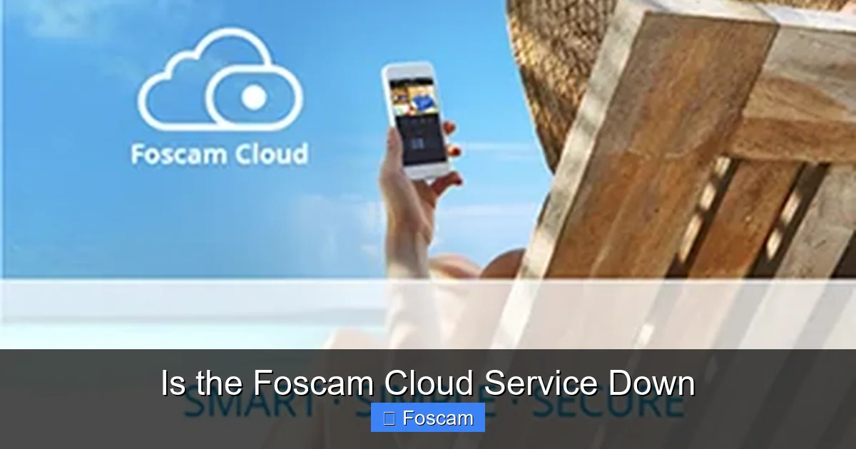 Is the Foscam Cloud Service Down