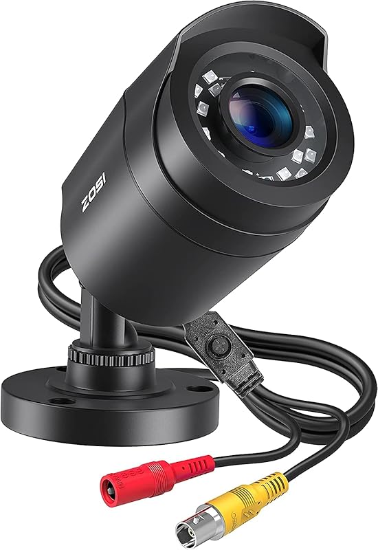 ZOSI 1080P HD 4-in-1 Security Camera with 65ft IR Night Vision, Compat