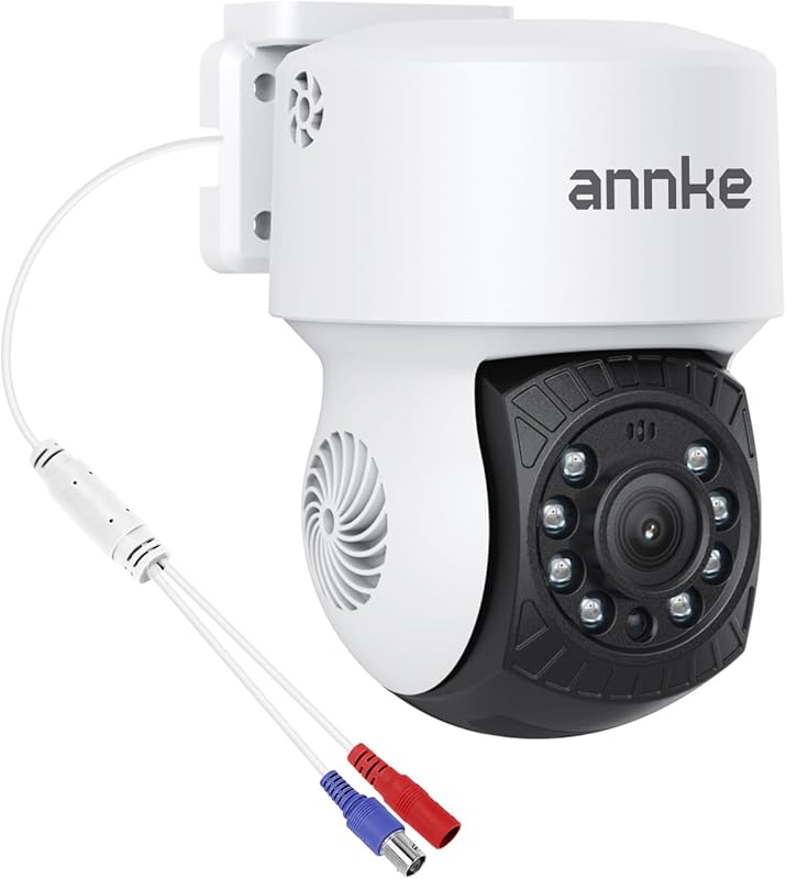 ANNKE 1080P 2MP AHD PT Dome Camera with 350° Pan, 90° Tilt, 100ft IR N