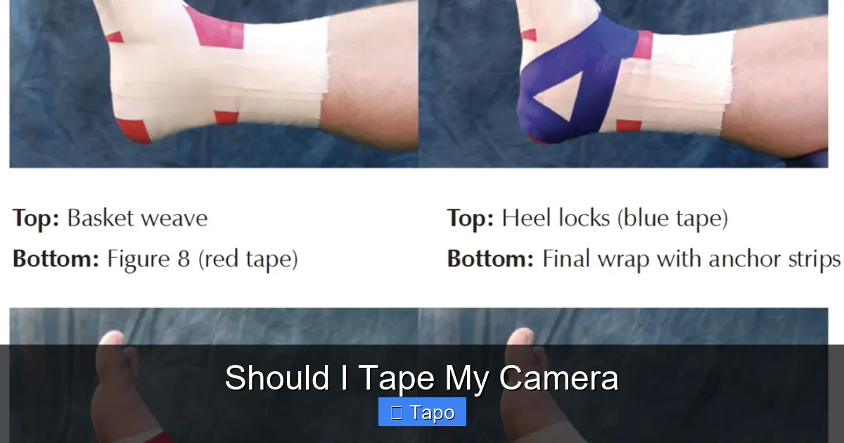 Should I Tape My Camera