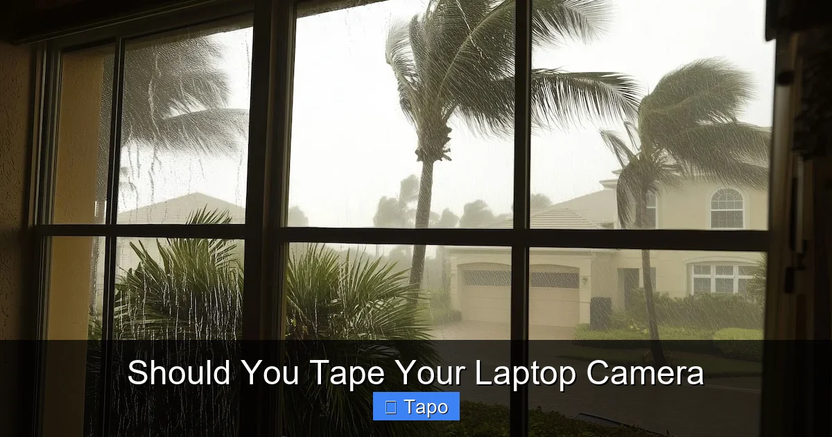 Should You Tape Your Laptop Camera