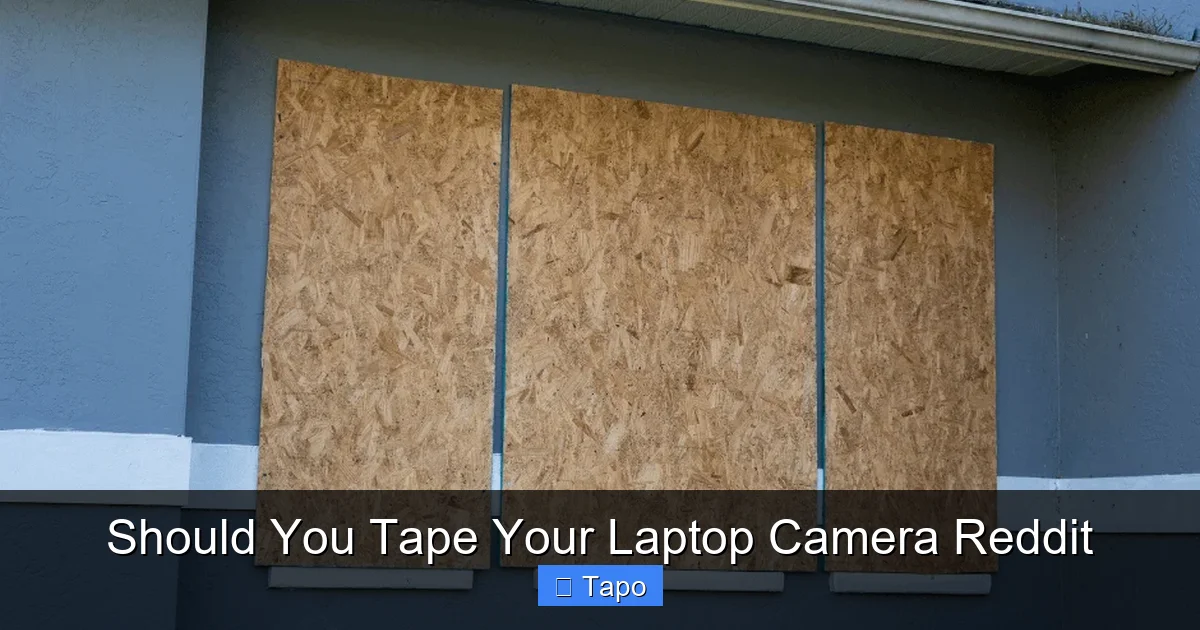 Should You Tape Your Laptop Camera Reddit