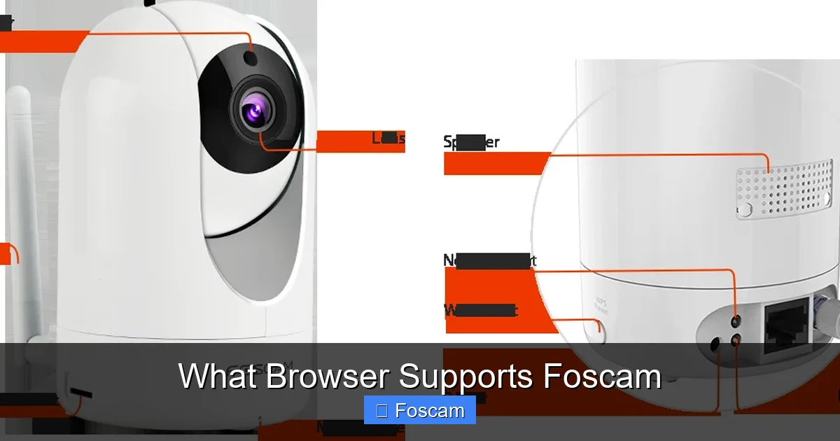 What Browser Supports Foscam