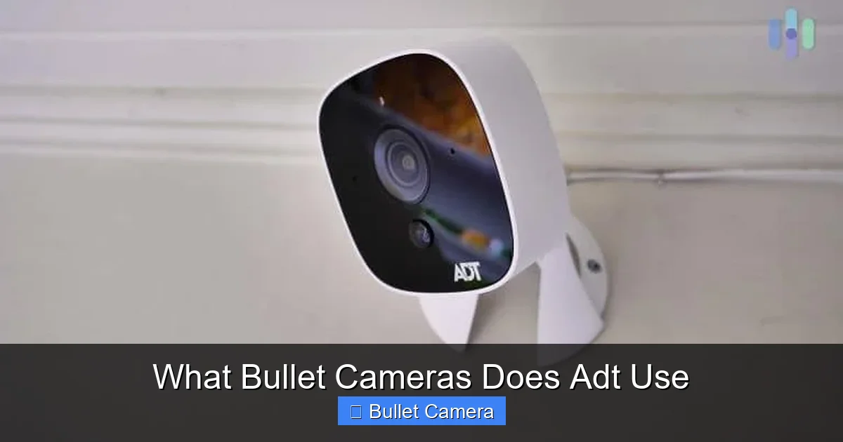 What Bullet Cameras Does Adt Use