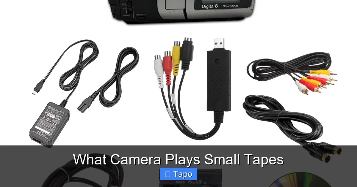 What Camera Plays Small Tapes