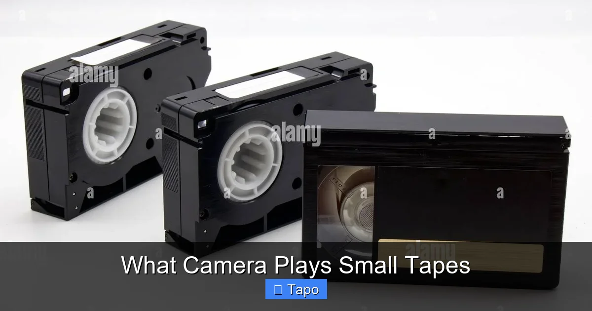 What Camera Plays Small Tapes