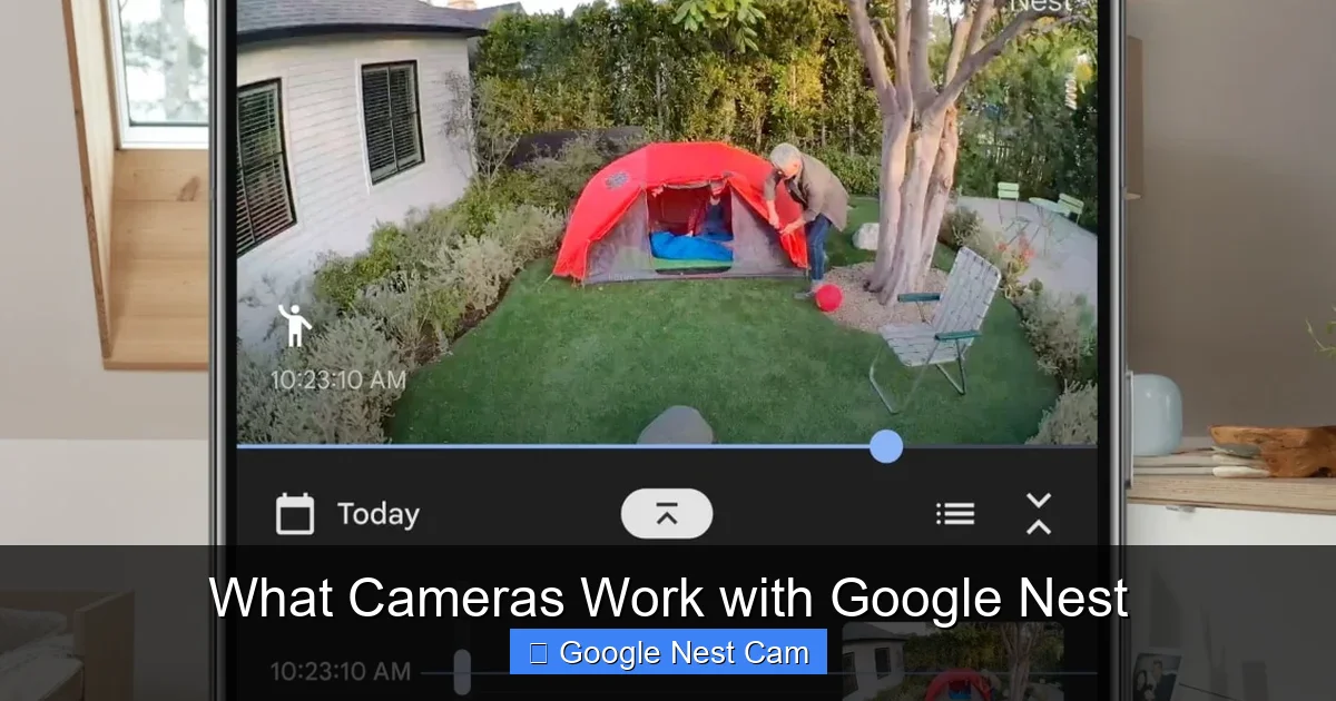 What Cameras Work with Google Nest