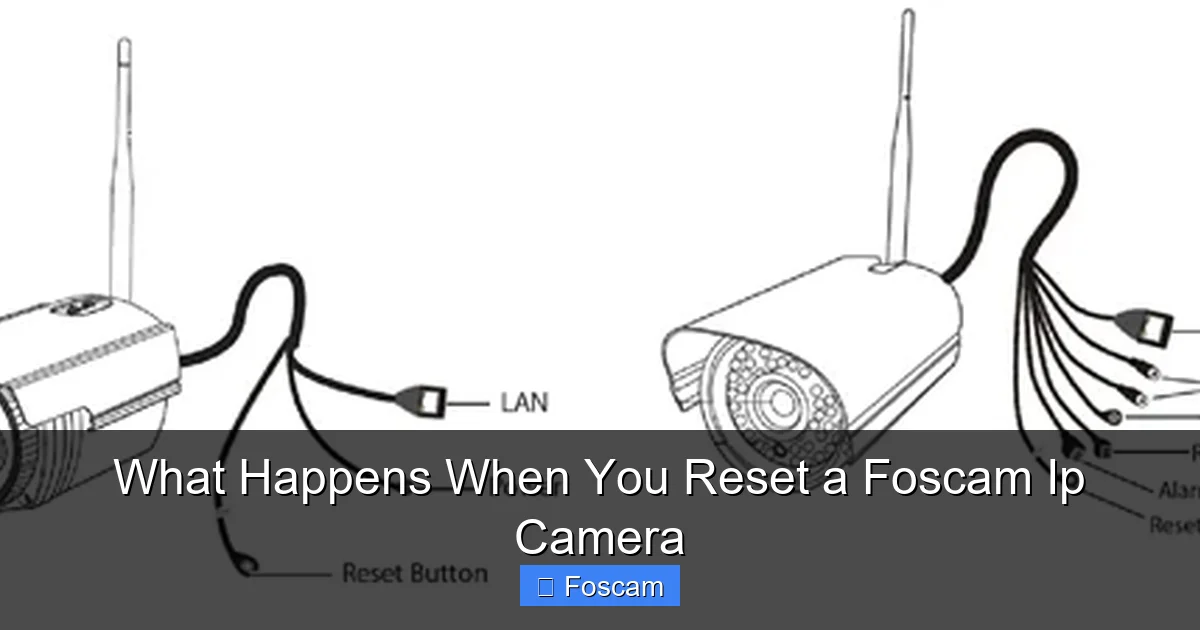 What Happens When You Reset a Foscam Ip Camera