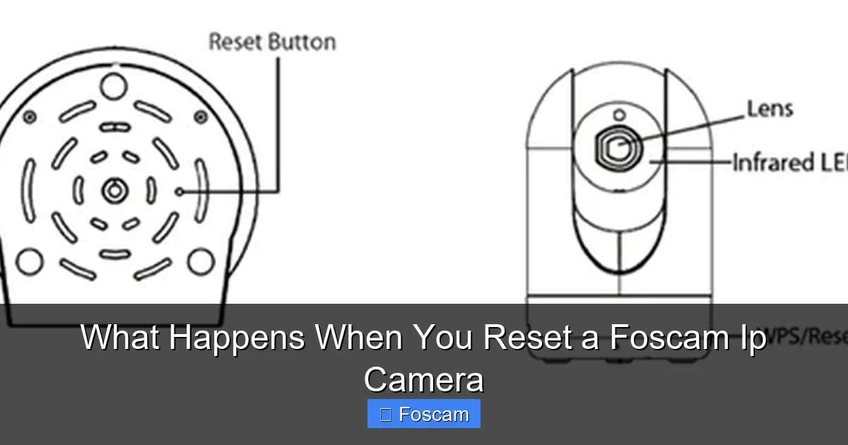 What Happens When You Reset a Foscam Ip Camera