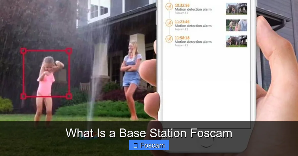 What Is a Base Station Foscam