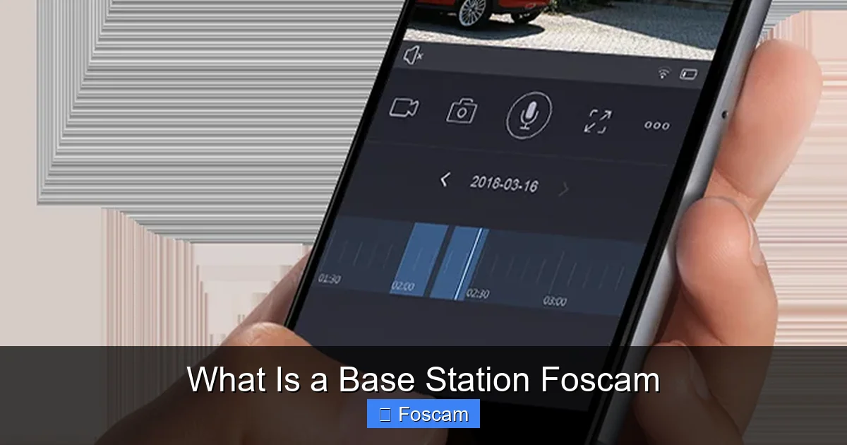 What Is a Base Station Foscam
