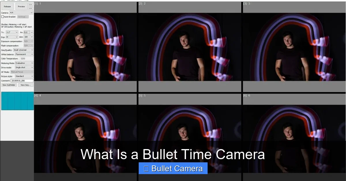 What Is a Bullet Time Camera