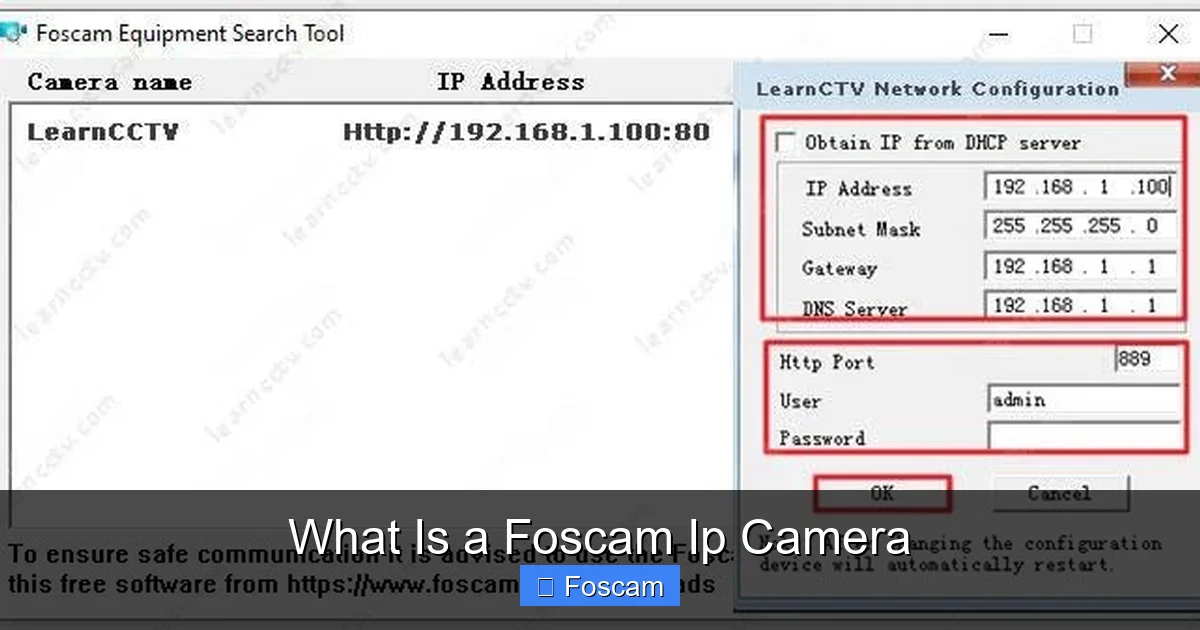 What Is a Foscam Ip Camera