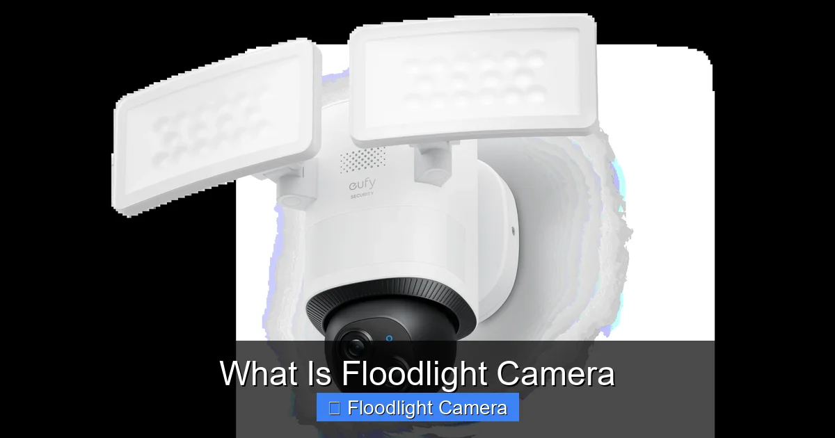 What Is Floodlight Camera