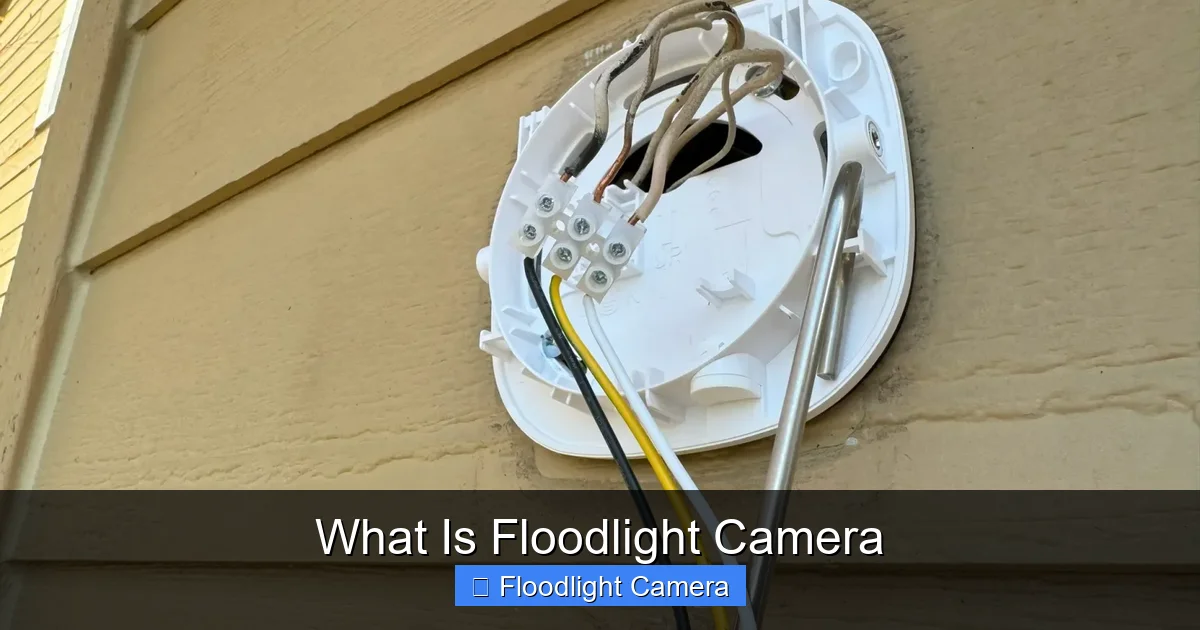 What Is Floodlight Camera