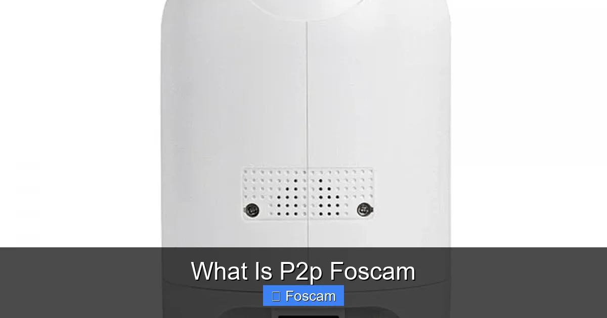 What Is P2p Foscam