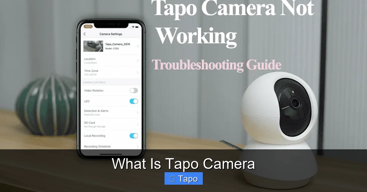 What Is Tapo Camera