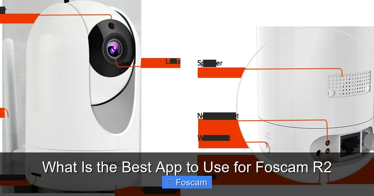 What Is the Best App to Use for Foscam R2
