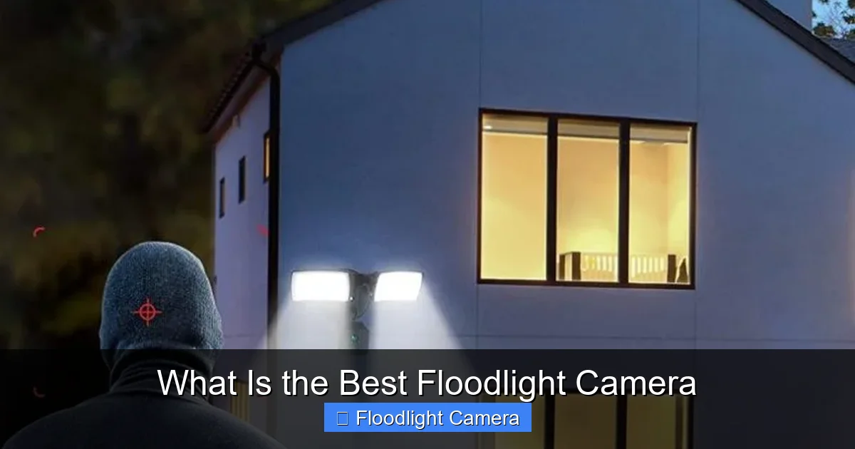 What Is the Best Floodlight Camera