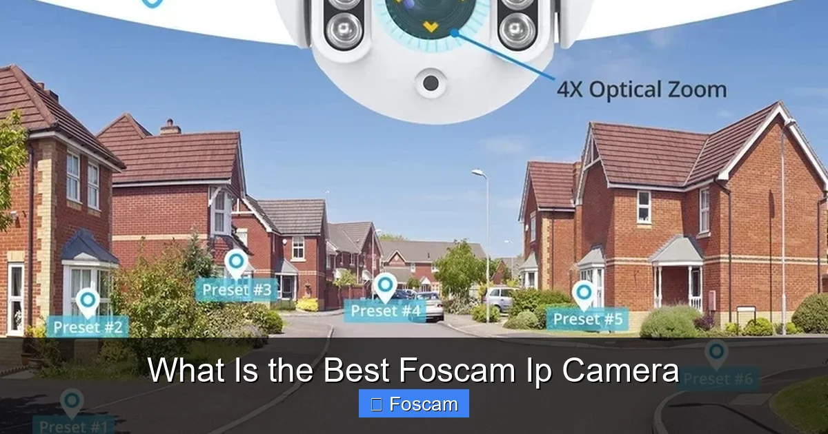 What Is the Best Foscam Ip Camera