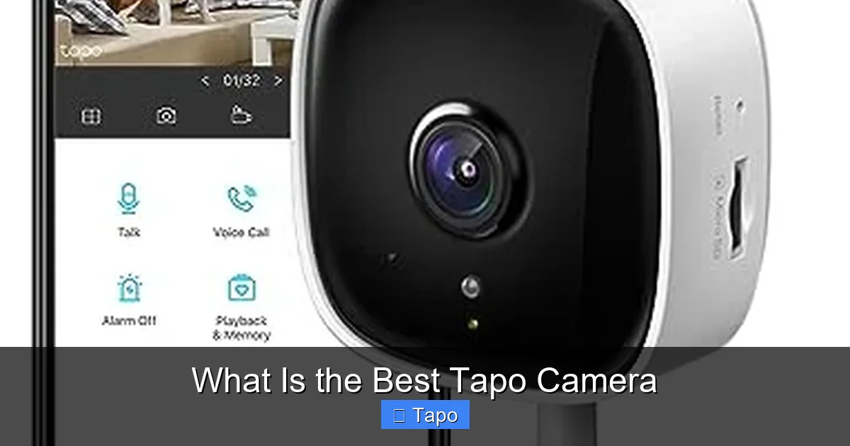 What Is the Best Tapo Camera