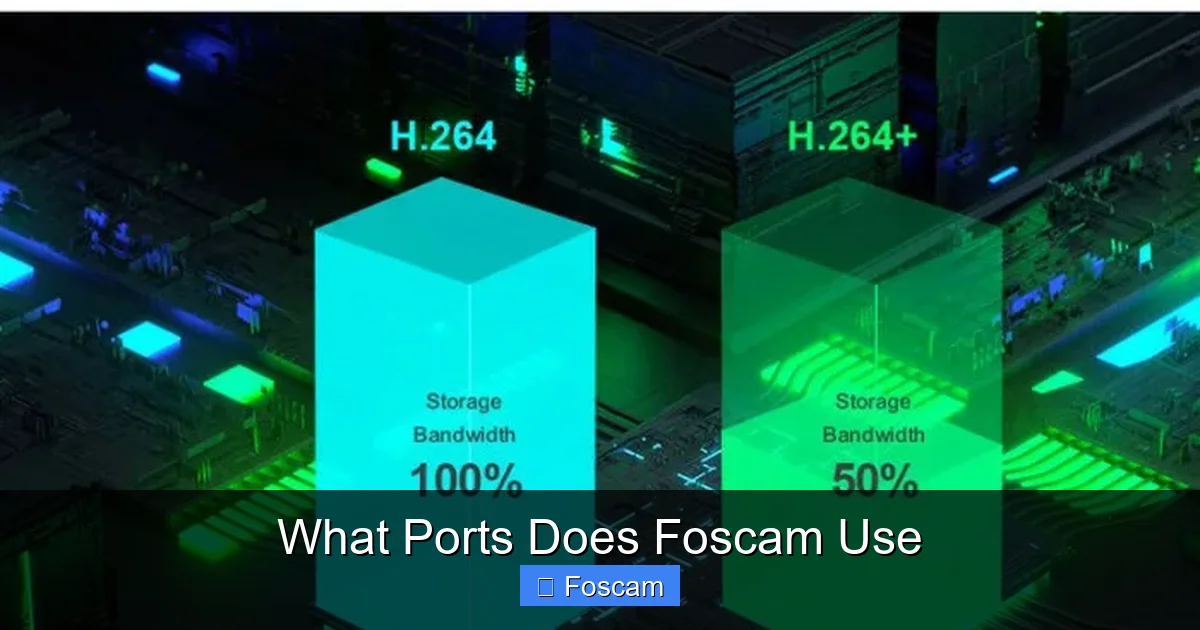What Ports Does Foscam Use