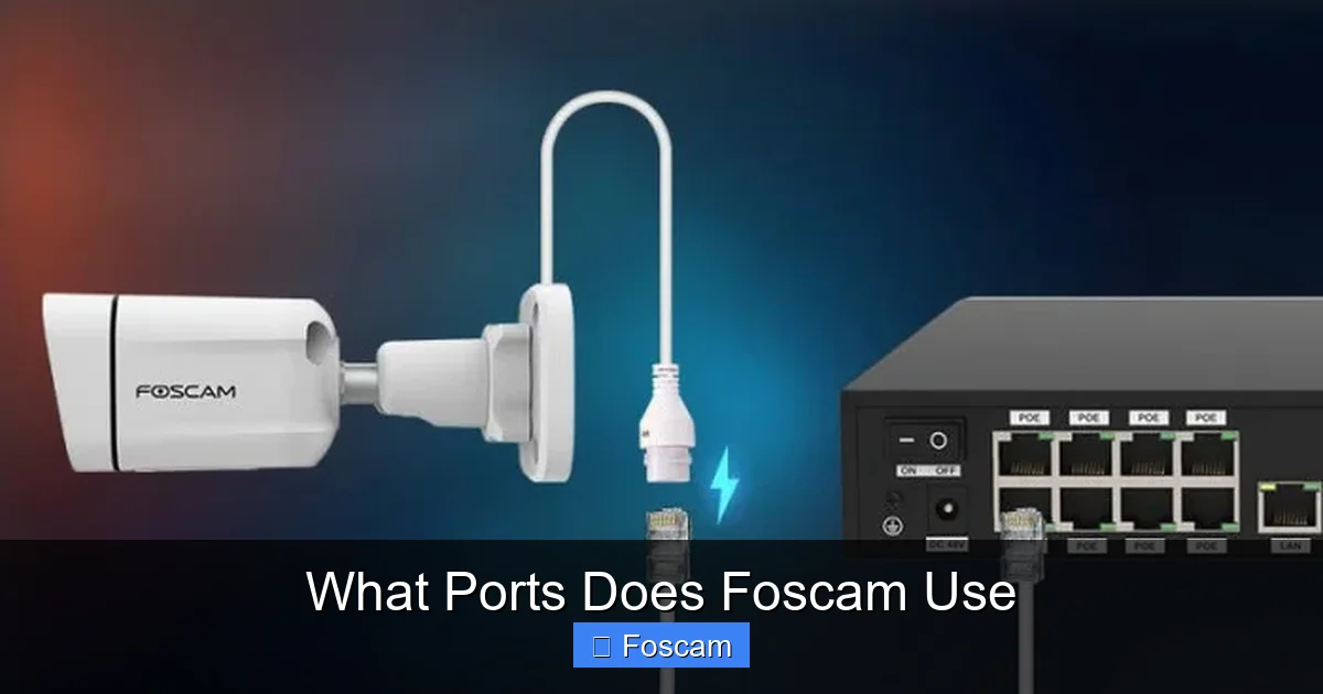 What Ports Does Foscam Use