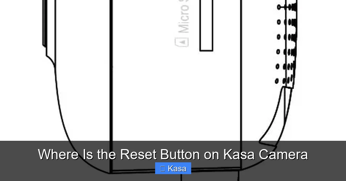 Where Is the Reset Button on Kasa Camera