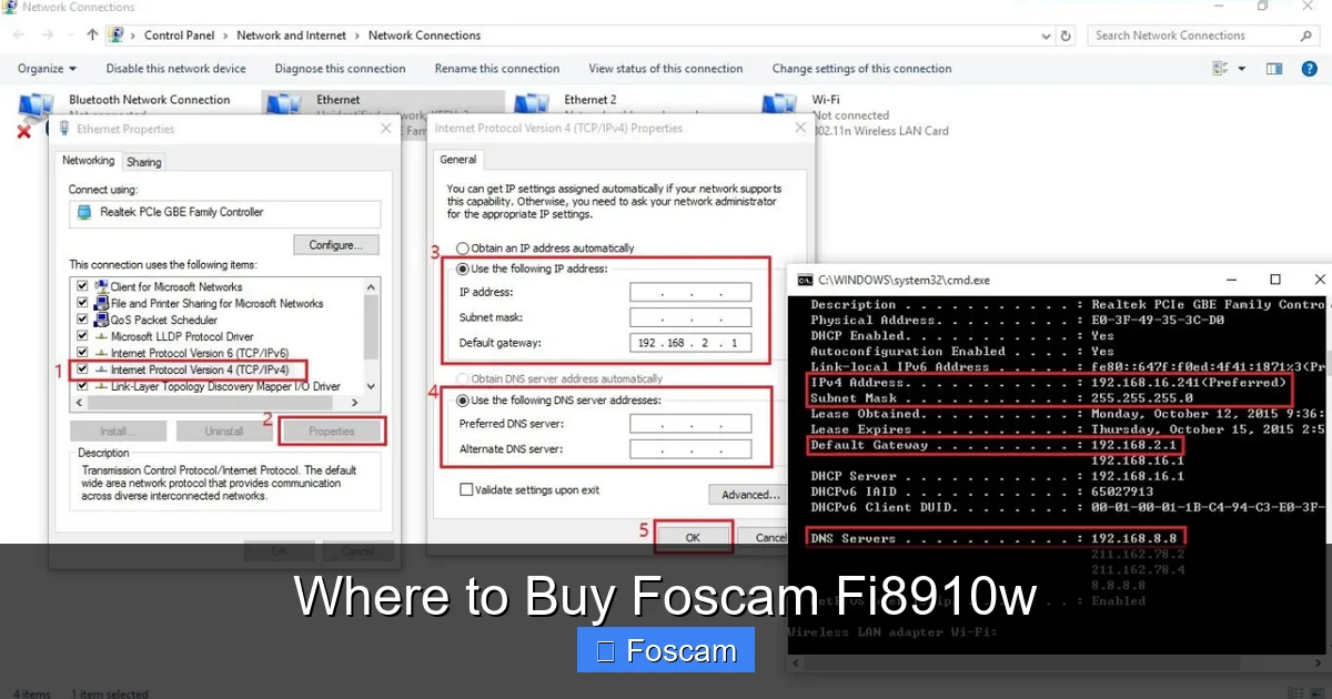 Where to Buy Foscam Fi8910w