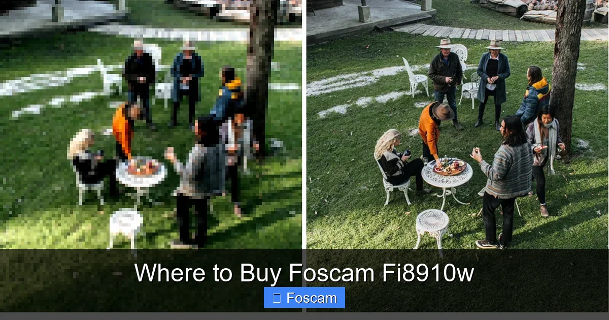 Where to Buy Foscam Fi8910w