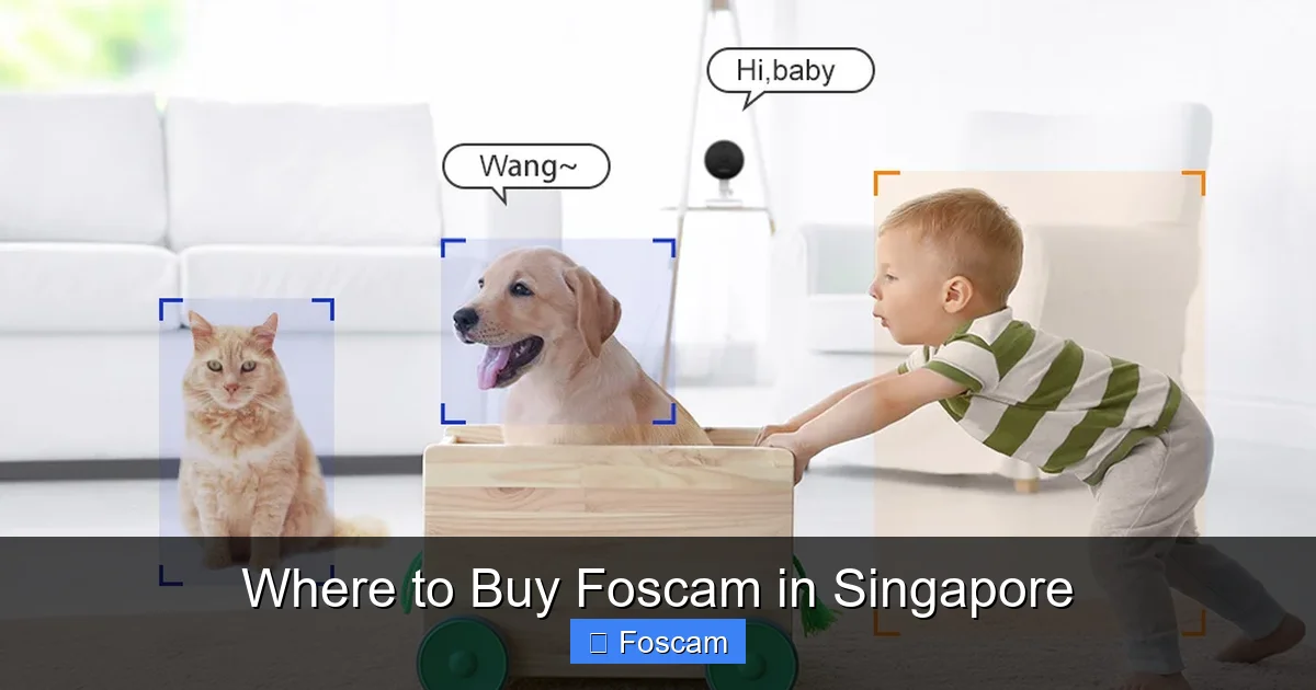 Where to Buy Foscam in Singapore