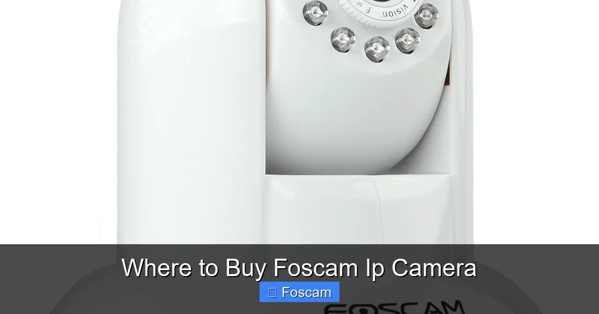 Where to Buy Foscam Ip Camera