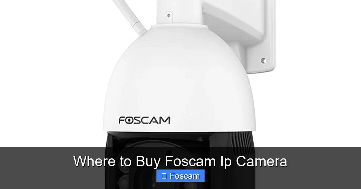 Where to Buy Foscam Ip Camera