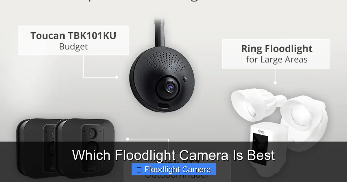 Which Floodlight Camera Is Best