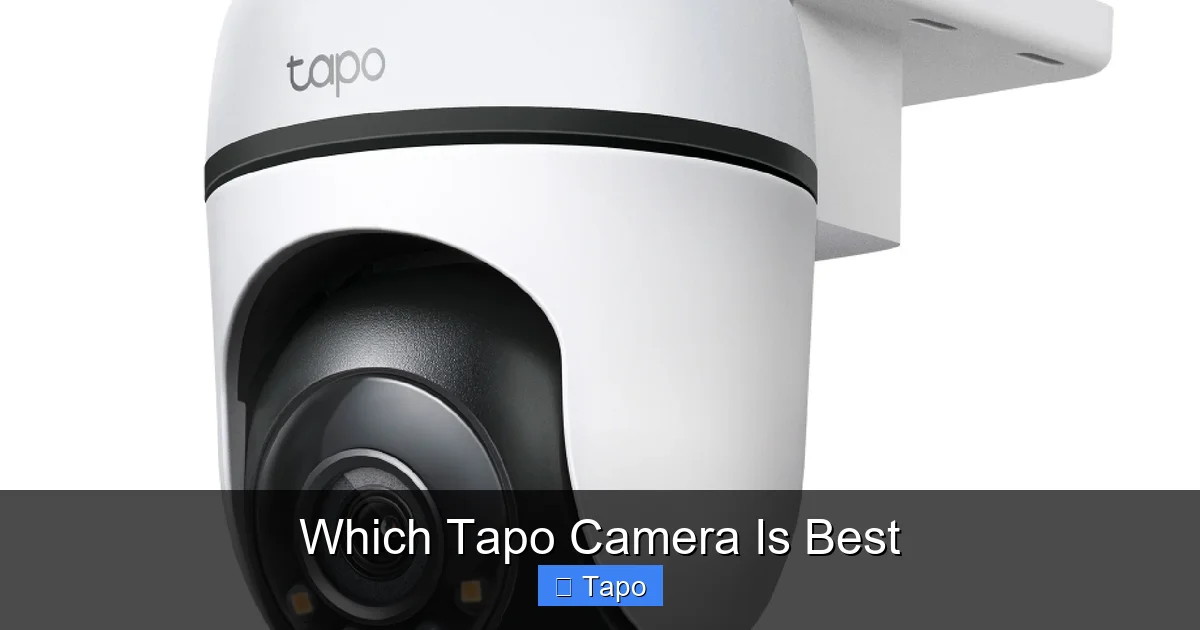Which Tapo Camera Is Best