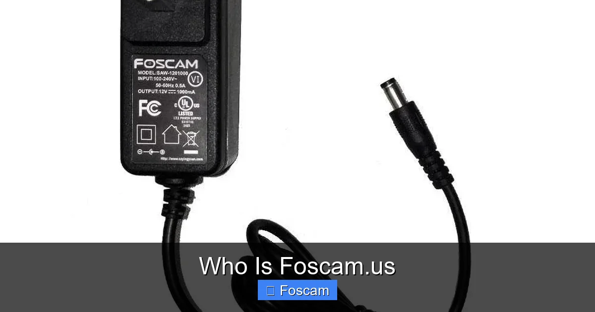Who Is Foscam.us