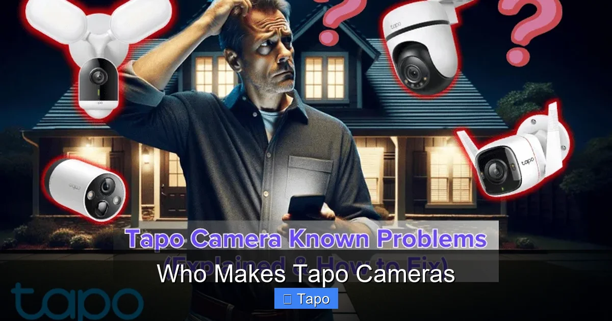 Who Makes Tapo Cameras