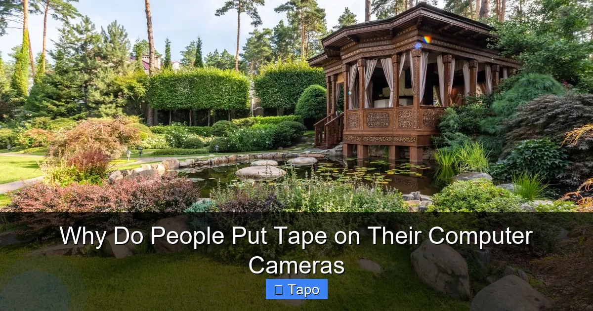 Why Do People Put Tape on Their Computer Cameras