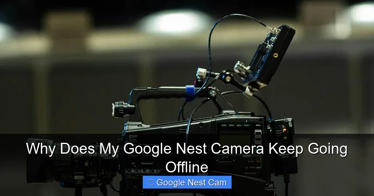 Why Does My Google Nest Camera Keep Going Offline