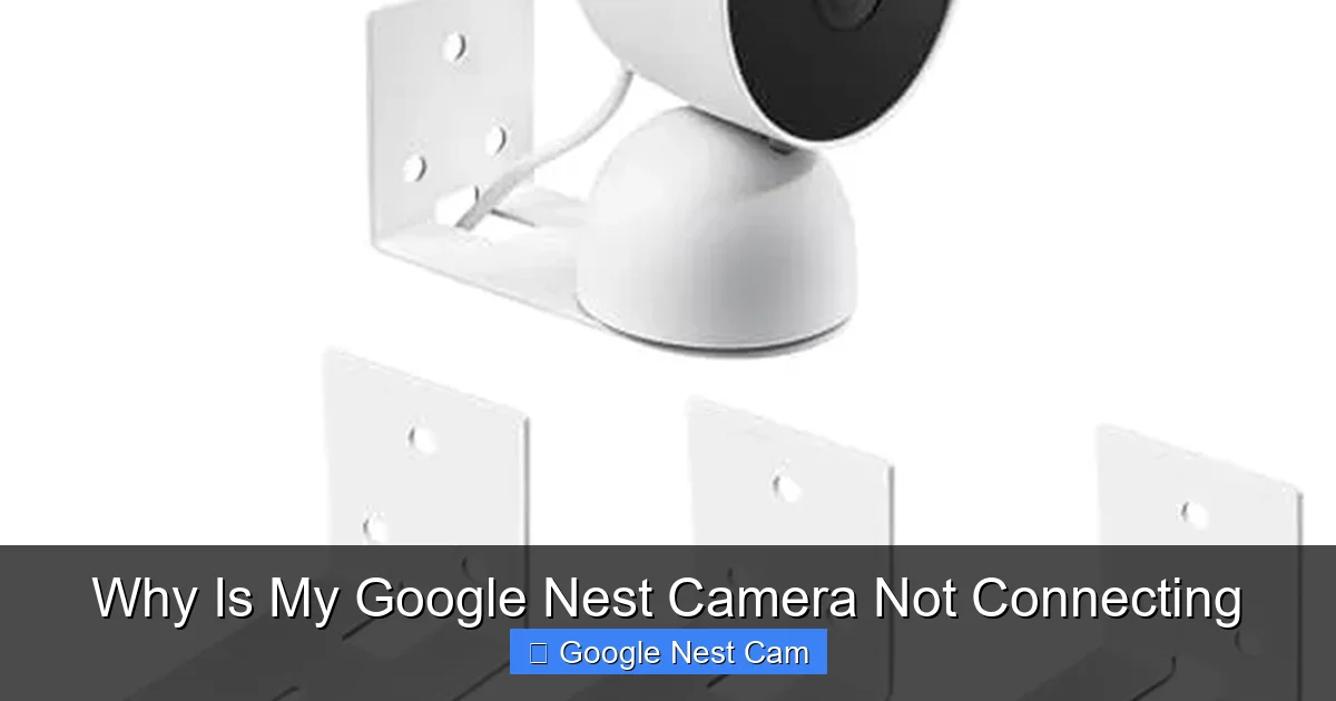 Why Is My Google Nest Camera Not Connecting